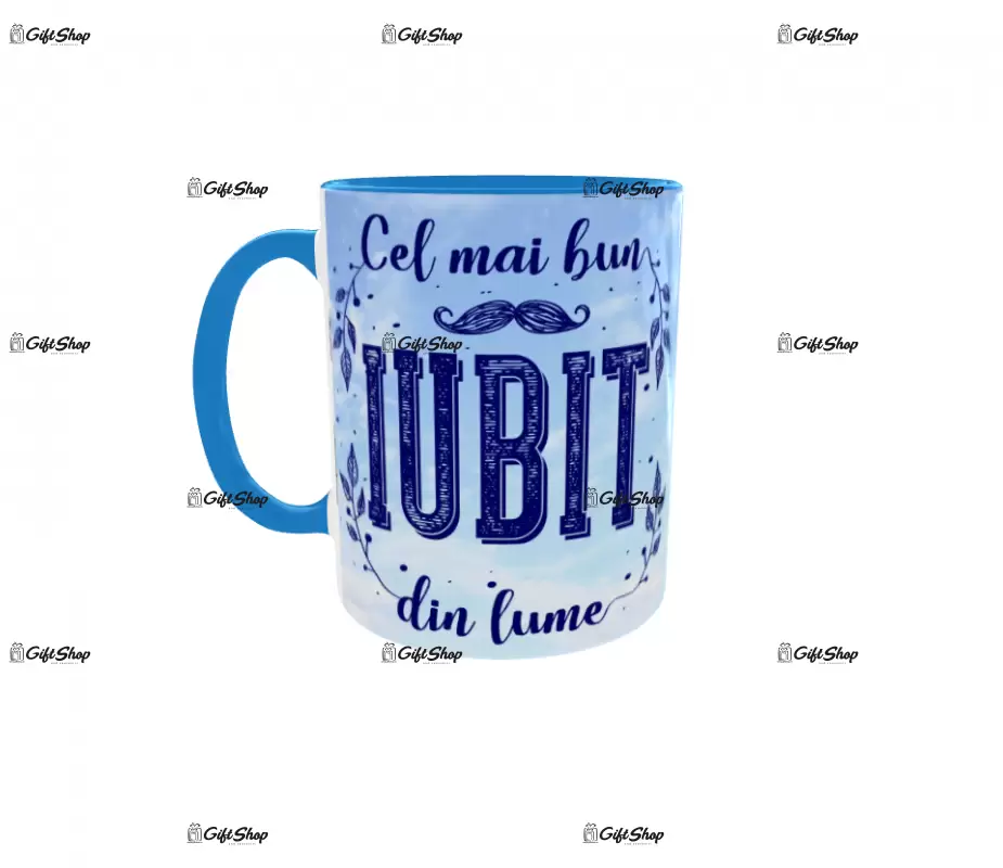 Cel mai bun iubit din lume, cana ceramica, 330ml, cgs1081d